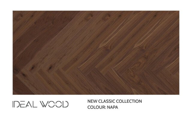 Unifloor - New Classic Collection - Napa (Heringbone) Walnut - Hardwood