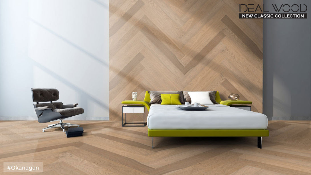 Unifloor - New Classic Collection - Okanagan (Heringbone) Oak - Hardwood