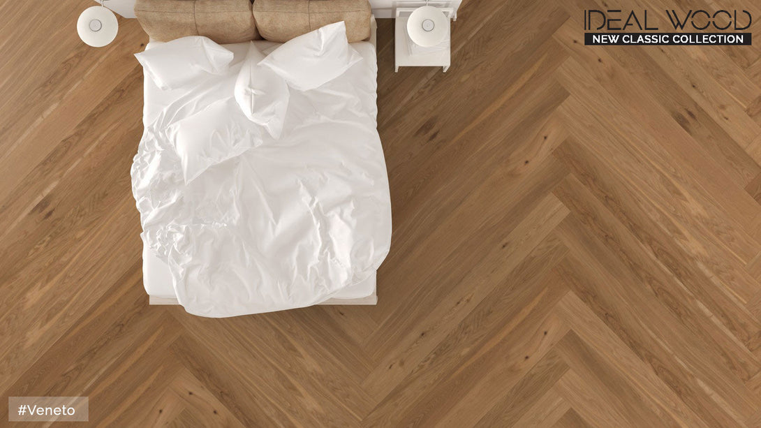 Unifloor - New Classic Collection - Veneto (Heringbone) Oak - Hardwood