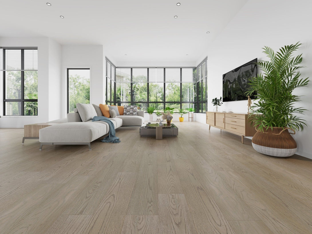 Vidar - American White Oak Clic Collection - Sky - Character grade - Engineered Hardwood