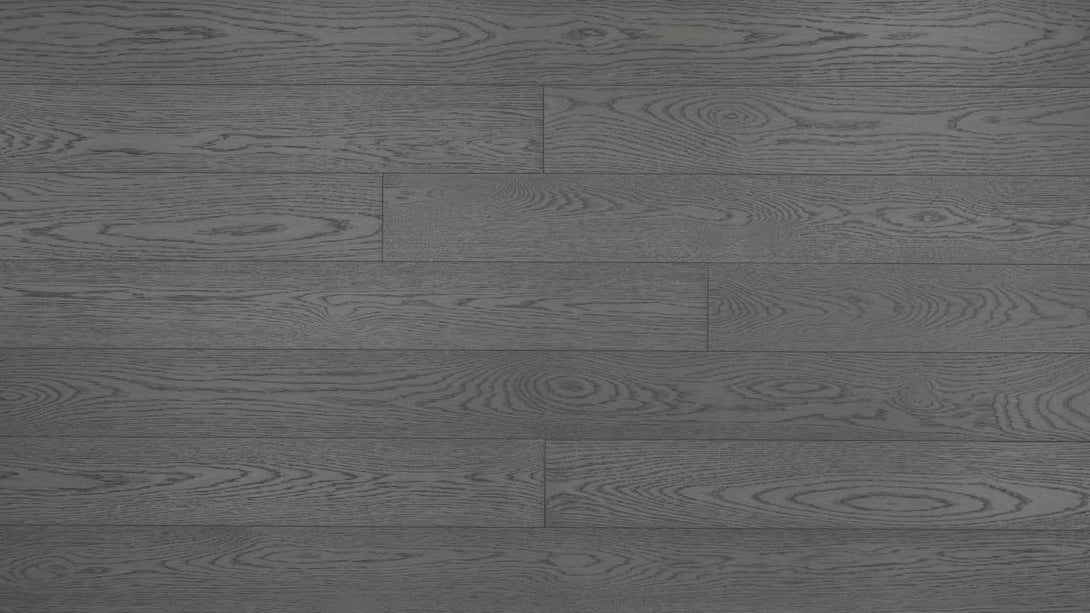 Vidar - American White Oak Clic Collection - Smoke Grey - Character grade - Engineered Hardwood