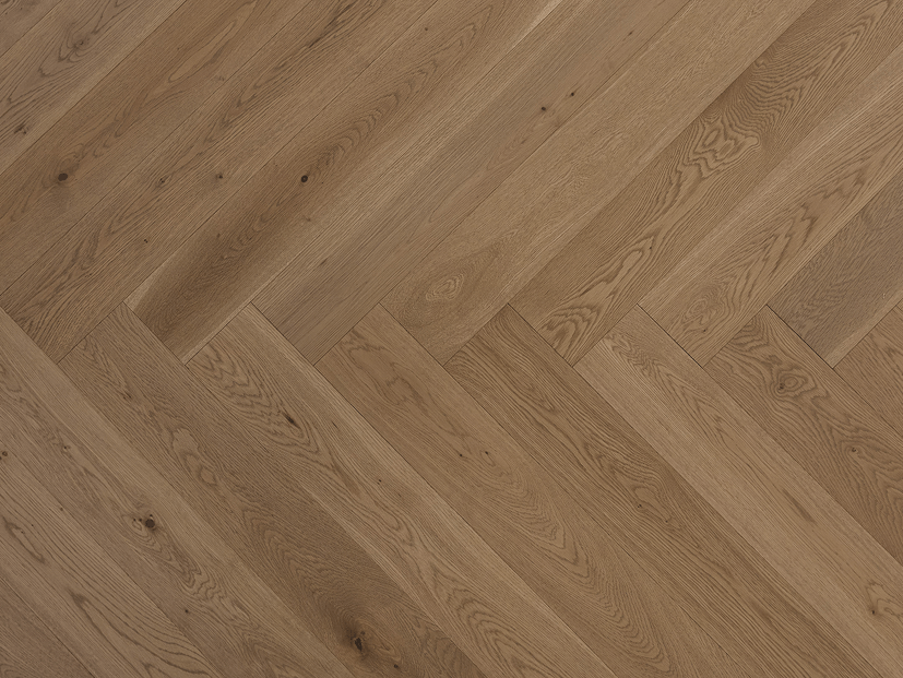 Vidar - East Heringbone Collection 5" - Toffee Crunch - Engineered Hardwood