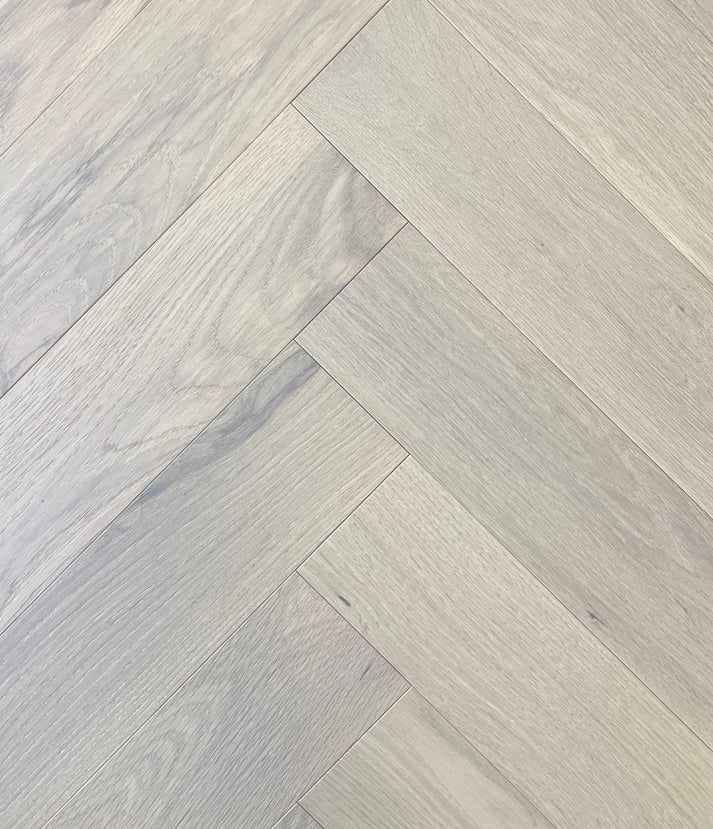 Vidar - West Heringbone Collection 5" - Naked Oak - Engineered Hardwood