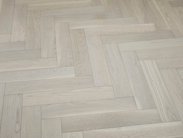 Vidar - West Heringbone Collection 5" - Pearl - Engineered Hardwood
